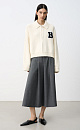 Knitted alpaca bomber jacket - BRUSNIKA. Women clothes