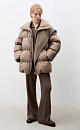 Quilted voluminous down jacket - BRUSNIKA. Women clothes
