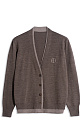 Cardigan with a imitation of a second layer - BRUSNIKA. Women clothes