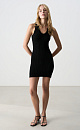 Ribbed Mini Dress - BRUSNIKA. Women clothes