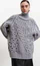 Alpaca wool knit jumper - BRUSNIKA. Women clothes