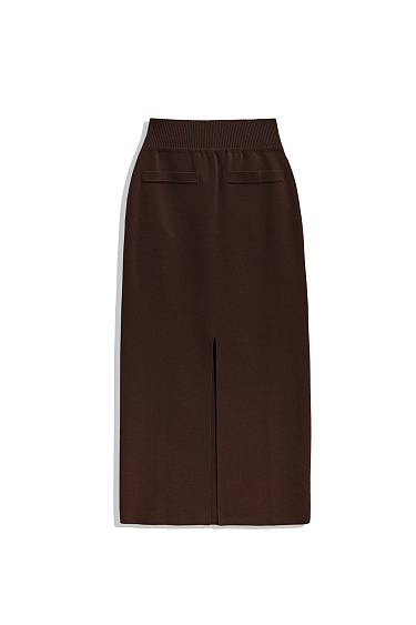 Front slit pencil skirt - BRUSNIKA Women Clothes