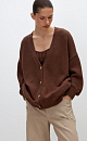 Cotton knit cardigan - BRUSNIKA. Women clothes