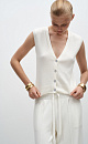 Cashmere knit vest - BRUSNIKA. Women clothes
