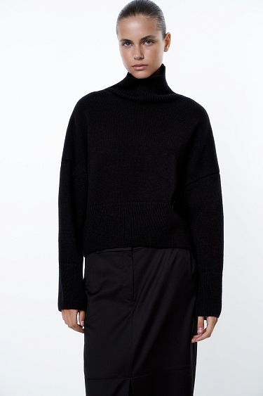 Alpaca wool knit jumper - BRUSNIKA Women Clothes