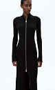 Dress with front slit - BRUSNIKA. Women clothes