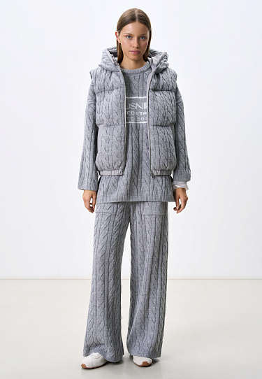 Quilted down vest - BRUSNIKA Women Clothes