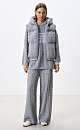 Quilted down vest - BRUSNIKA. Women clothes