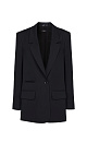 Basic side slits blazer - BRUSNIKA. Women clothes