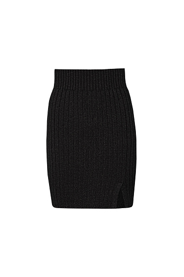 Mini skirt with lurex - BRUSNIKA Women Clothes