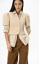 velvet jacket with flared sleeves - BRUSNIKA. Women clothes
