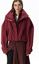 Short bomber jacket with a stand collar - BRUSNIKA. Women clothes