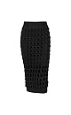 Mesh straight skirt - BRUSNIKA. Women clothes