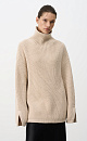 Alpaca jumper with dropped shoulder line - BRUSNIKA. Women clothes