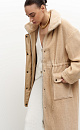 Faux fur coat - BRUSNIKA. Women clothes
