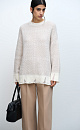 Jacquard pattern jumper - BRUSNIKA. Women clothes