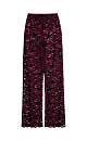 Lace trousers with elastic band - BRUSNIKA. Women clothes