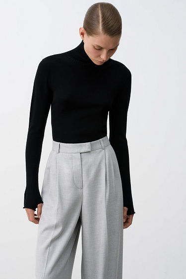Viscose turtleneck - BRUSNIKA Women Clothes