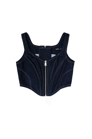 Denim corset - BRUSNIKA Women Clothes