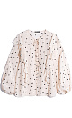 Blouse with flounces - BRUSNIKA. Women clothes