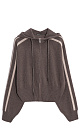 short hoodie bomber jacket - BRUSNIKA. Women clothes