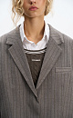 Single-breasted striped jacket - BRUSNIKA. Women clothes