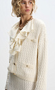 Extrafine Merino Wool Cardigan - BRUSNIKA. Women clothes