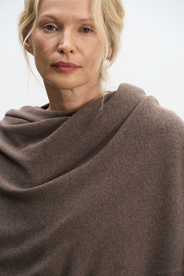 Cashmere and wool stole - BRUSNIKA Women Clothes