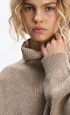 Wool and cashmere blend jumper - BRUSNIKA. Women clothes