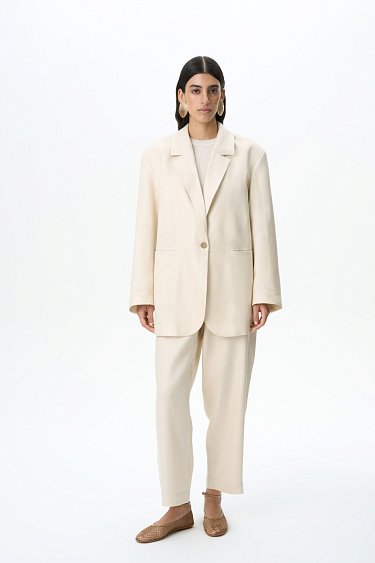 Tapered Pants - BRUSNIKA Women Clothes