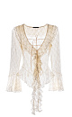 blouse with ruffles - BRUSNIKA. Women clothes