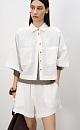 Cropped shirt with shorts - BRUSNIKA. Women clothes