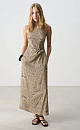 Twisted waist sundress - BRUSNIKA. Women clothes