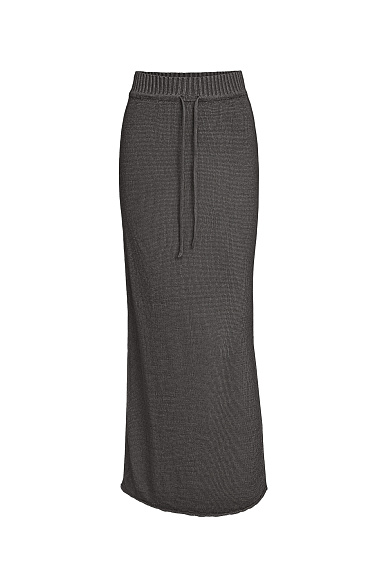 Linen maxi skirt - BRUSNIKA Women Clothes