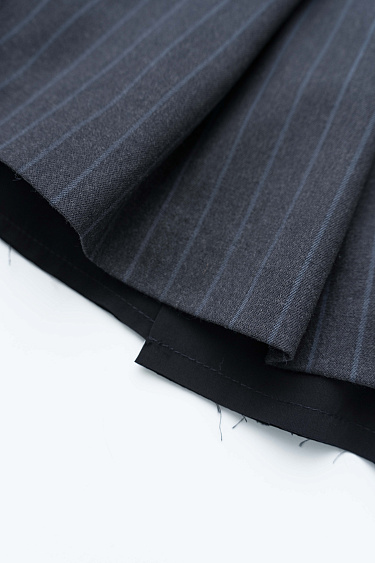 Striped mini skirt - BRUSNIKA Women Clothes