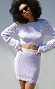 Long sleeve cotton top - BRUSNIKA. Women clothes